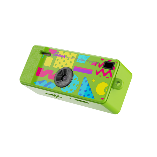 SunRec 1080p retro keychain camera in Green