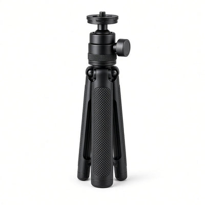 FlexGrip Mini Tripod Stand folded into a handheld grip handle