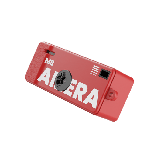 Retro84 mini retro keychain camera in Red