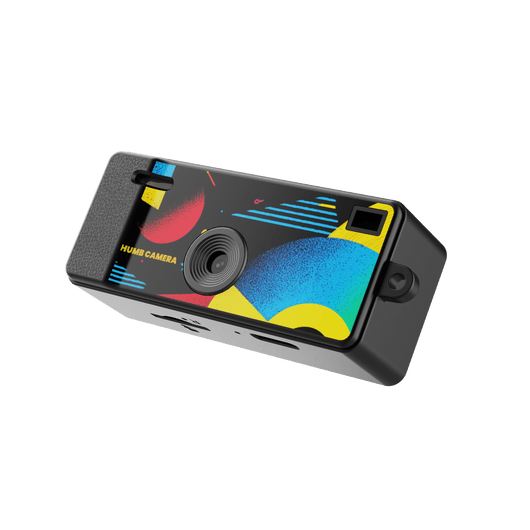 Retro84 mini retro keychain camera in Black