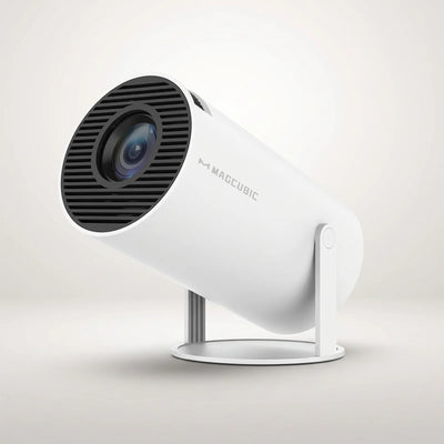 OrbitBeam Mini Portable Projector studio hero